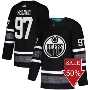 Edmonton Oilers Trikot Connor McDavid Schwarz 2019 NHL All-Star Game Parl